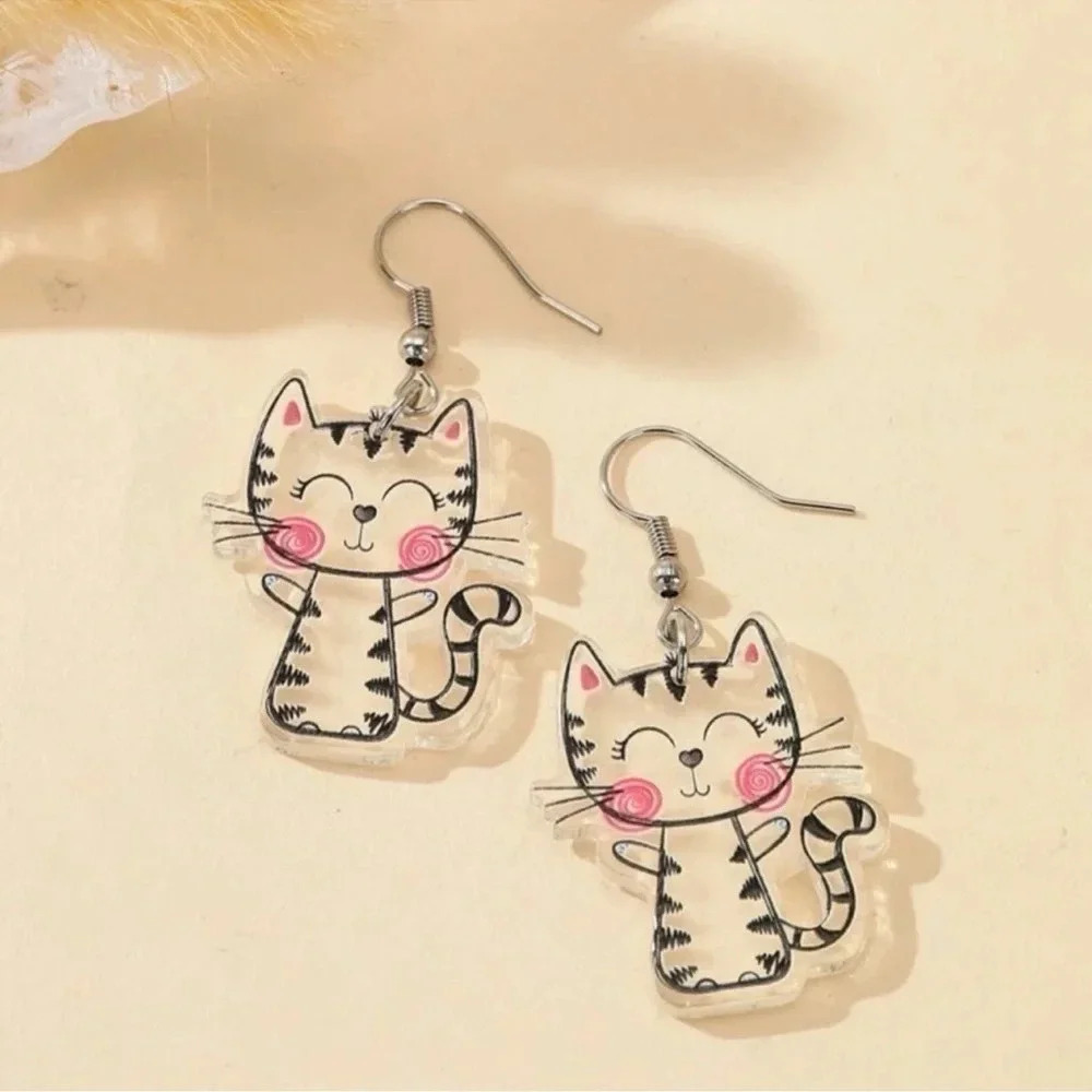 Adorable Cat Earrings